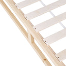 Artiss Bed Frame King Size Wooden Base Mattress Platform Timber Pine KALAM - RnR Galore