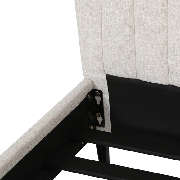 Artiss Bed Frame Queen Size Beige AMMY - RnR Galore