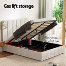 Artiss Bed Frame Queen Size Beige TETTE - RnR Galore