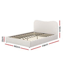 Artiss Bed Frame Queen Size Boucle DARA - RnR Galore