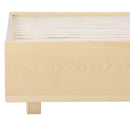 Artiss Bed Frame Queen Size Floating Wooden Mattress Base Platform Timber ODIN - RnR Galore