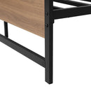 Artiss Bed Frame Queen Size Metal Base Mattress Platform Foundation Black DREW - RnR Galore