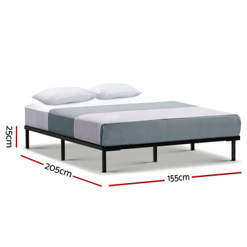 Artiss Bed Frame Queen Size Metal Bed Frame TED - RnR Galore