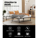 Artiss Bed Frame Queen Size Metal Bed Frame TINO - RnR Galore