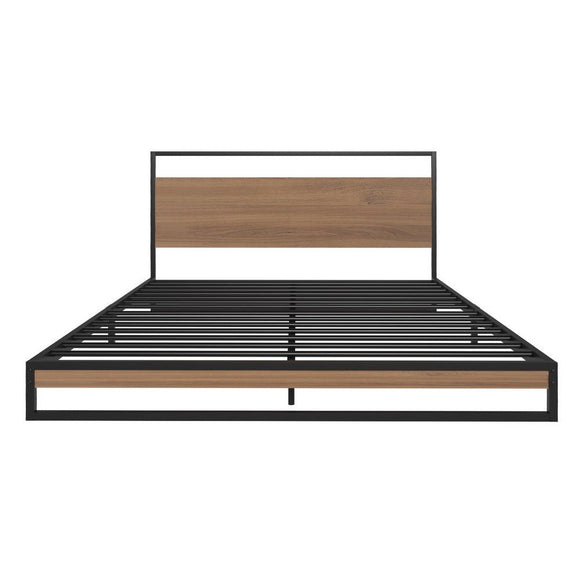 Artiss Bed Frame Queen Size Metal Frame DANE with Mattress - RnR Galore