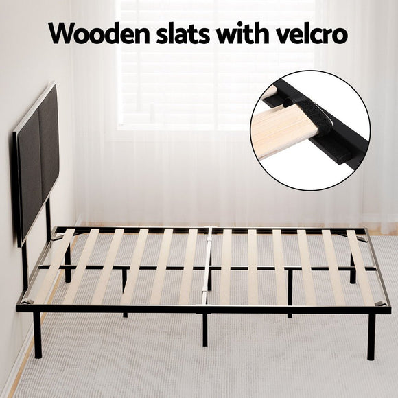 Artiss Bed Frame Queen Size Metal Frame NOE - RnR Galore