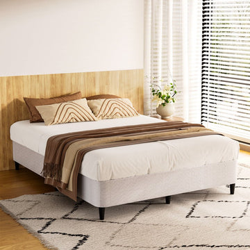 Artiss Bed Frame Queen Size Metal Grey MASON - RnR Galore