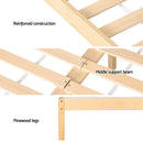 Artiss Bed Frame Queen Size Rattan Wooden RITA - RnR Galore