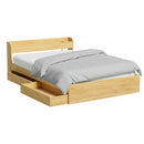 Artiss Bed Frame Queen Size with Charging Ports and 2 Drawers AURA - RnR Galore