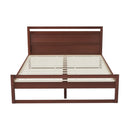 Artiss Bed Frame Queen Size Wooden Walnut WITTON - RnR Galore