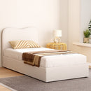 Artiss Bed Frame Single Size Boucle DARA - RnR Galore
