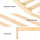 Artiss Bed Frame Single Size Rattan Wooden RITA - RnR Galore