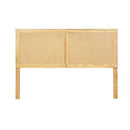 Artiss Bed Head Headboard Double Rattan - RIBO Pine - RnR Galore