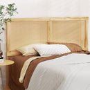 Artiss Bed Head Headboard Queen Rattan - RIBO Pine - RnR Galore