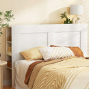 Artiss Bed Head Headboard Queen with Shelves - CABI White - RnR Galore