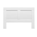 Artiss Bed Head Headboard Queen with Shelves - CABI White - RnR Galore