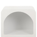 Artiss Bedside Table Shelves Side End Table Storage Nightstand White ARCHED - RnR Galore