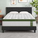 Artiss BedStory Double Bed Frame Mattress Set Platform Upholstered Hybrid Pocket Coil - RnR Galore