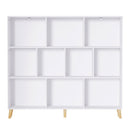 Artiss Bookshelf 3 Tiers 10 Cubes - CORA White - RnR Galore