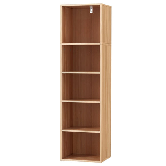 Artiss Bookshelf 5 Tiers MILO Pine - RnR Galore