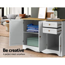 Artiss Buffet Sideboard 3 Doors - BERNE White - RnR Galore