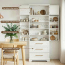 Artiss Buffet Sideboard Cabinet Pantry Kitchen Storage Cupboard Drawers Doors - RnR Galore