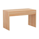 Artiss Coffee Table Rectangle Fluted Side 100CM - RnR Galore