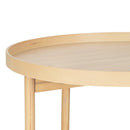 Artiss Coffee Table Side Table Round 70CM - RnR Galore