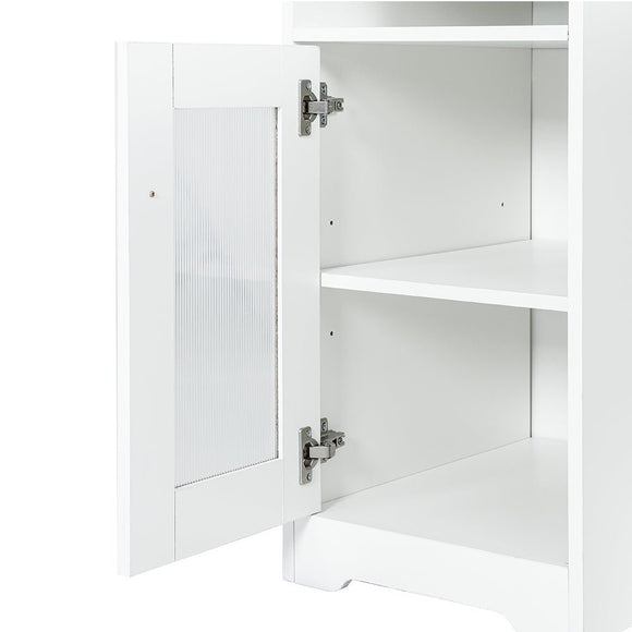 Artiss Computer Desk Shelf Cabinet L - Shape White 150CM - RnR Galore
