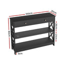 Artiss Console Table 3 - tier USB Outlets - RnR Galore