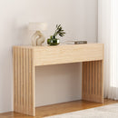 Artiss Console Table Hallway Fluted 120CM Pine - RnR Galore