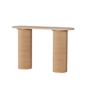 Artiss Console Table Oval 115CM Pine Blake - RnR Galore