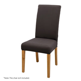 Artiss Dining Chair Covers 6x Slipcovers Spandex Stretch Banquet Party Dark Grey - RnR Galore