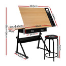 Artiss Drawing Desk Drafting Table - RnR Galore