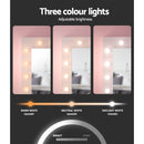 Artiss Dressing Table Set Stool 12 Led Bulbs White - RnR Galore