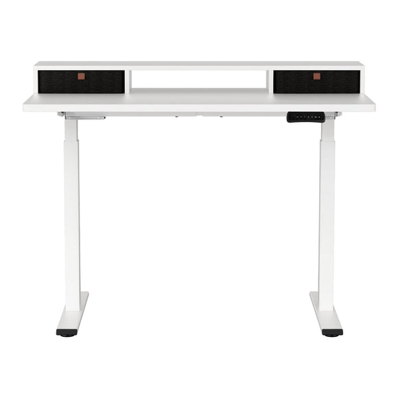 Artiss Electric Standing Desk Dual Motor Office Table With Shelf Drawer120CM - RnR Galore