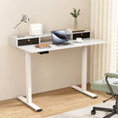 Artiss Electric Standing Desk Dual Motor Office Table With Shelf Drawer120CM - RnR Galore