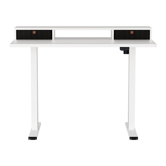 Artiss Electric Standing Desk with Storage Shelf Drawer Office Table 120CM - RnR Galore