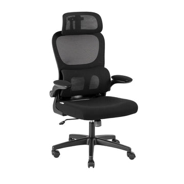 Artiss Ergonomic Office Chair Mesh Chairs Black - RnR Galore