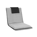 Artiss Floor Lounge Sofa Bed Couch Recliner Chair Folding Chair Cushion Grey - RnR Galore