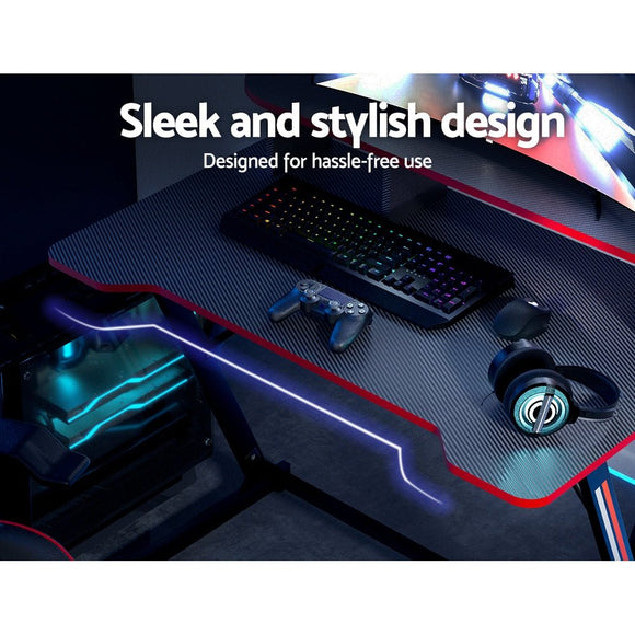 Artiss Gaming Desk Computer Desks 100CM - RnR Galore