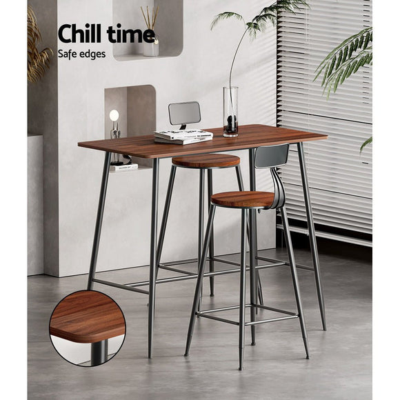 Artiss Halle Bar Table 120CM Rectangular - RnR Galore