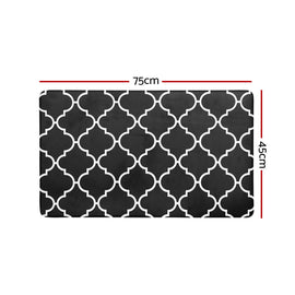 Artiss Kitchen Mat 45x75cm PVC Floor Rug Carpet Non - slip Gina - RnR Galore