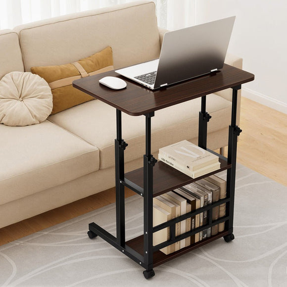 Artiss Laptop Desk Height Adjustable Mobile Workstation Computer Desks 60CM - RnR Galore