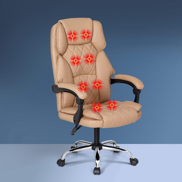 Artiss Massage Office Chair Computer Chairs High Back - RnR Galore