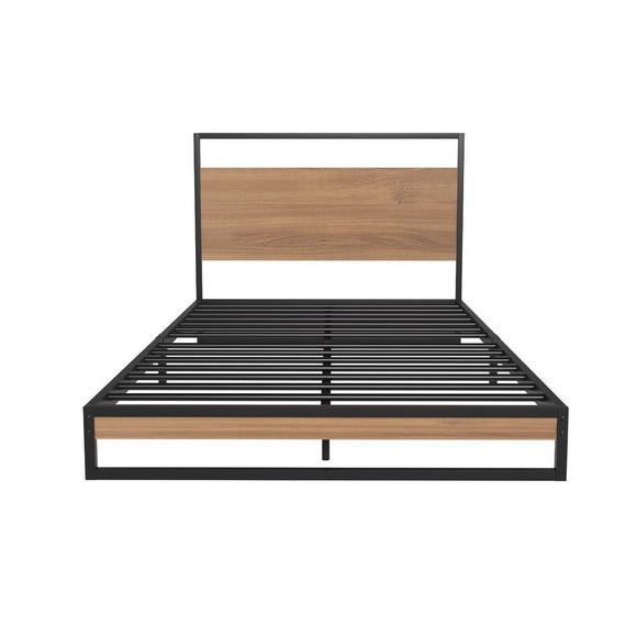 Artiss Metal Bed Frame Single Size Beds Platform with Mattress - RnR Galore