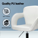 Artiss Office Chair Mid Back White - RnR Galore