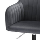 Artiss Office Chair Velvet Seat Dark Grey - RnR Galore