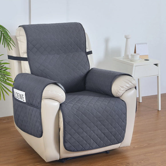 Artiss Recliner Chair Cover 100% Water Resistant Grey - RnR Galore