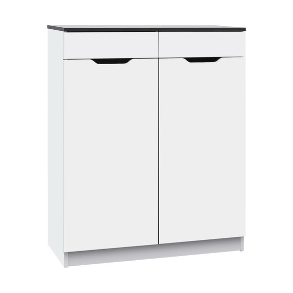 Artiss Shoe Rack Cabinet 30 Pairs White Eve - RnR Galore